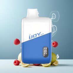 IJOY Bar IC8000 Engangs Vape Blå Bringebær Is 8000 Puff 18ml 5% Nikotin Norge Grossist