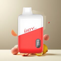 IJOY Bar IC8000 Engangs Vape Fersken Sitron Norge Grossist – 8000 Puff, 18ml, 5% Nikotin, Type-C Lading