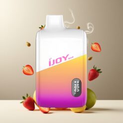 IJOY Bar IC8000 Engangs Vape Jordbær Kiwi Norge Grossist – 8000 Puff, 18ml, 5% Nikotin, Type-C Lading
