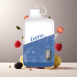 IJOY Bar IC8000 Engangsdamp Norge Grossist – 8000 Puff, 18ml, Svartbær Is, Type-C