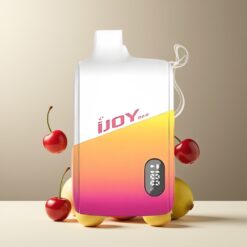 IJOY Bar IC8000 Engangsvape Kirsebær Sitron Norge Grossist – 8000 Puff, 18ml, 5% Nikotin, Type-C