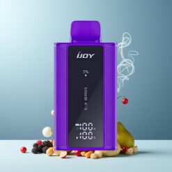 IJOY Captain 10000 Puffs Engangs Vape Blå Bær Norge Grossist – 18ml, 5% Nikotin, 650mAh, Type-C