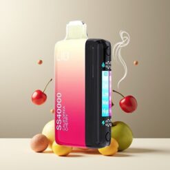 IJOY LIO SS40000 Engangs Vape California Cherry 40000 Puffs 22ML Norge grossist