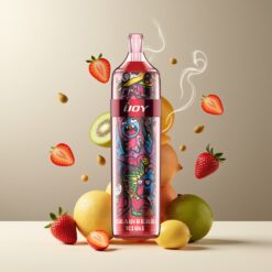IJOY PUNK 4500 Puffs Engangs Vape Jordbær Kiwi Norge Grossist – 12ml, 1200mAh