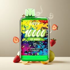IJOY SD10000 Engangsdamp Norge Grossist – Banan Eple Jordbær – 10000 Puff, 20ml, 5% Nikotin, Type-C-lading
