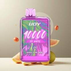 IJOY SD10000 Norge grossist Disposable Vape Pampelmuse Perle Drue – 10000 Puffs, 20ml, 5% Nikotin, Type-C, 650mAh