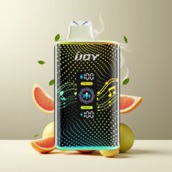 IJOY SD 40000 Puffs Engangsvape Eple Grapefrukt Mynte Norge grossist – 750mAh, 20ML, 5% Nikotin, Type-C, Justerbar Luftstrøm