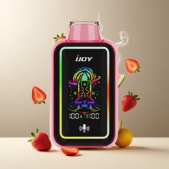 IJOY URANUS 25000 Puffs Engangs Vape Jordbær Vannmelon Norge Grossist – 20ML, 50mg, Type-C, 850 mAh, Justerbar Luftstrøm