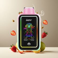 IJOY URANUS 25000 Puffs Engangsvaper JordbærKiwi Norge Grossist – 20ML, 50mg, 850mAh, Type-C, Justerbar Luftstrøm