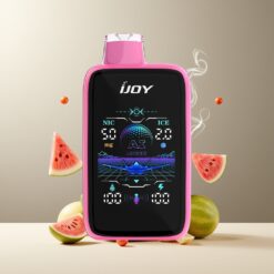 IJOY Uranus Mate 40000 Puffs Engangs Vape Vannmelon Is Norge Grossist – 20ML, 1100mAh, Type-C, Justerbar Luftstrøm, ICE0-3