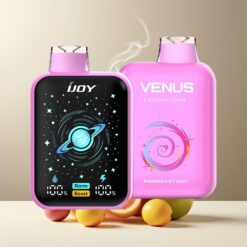 IJOY VENUS 25000 Puffs Engangs Vape California Kirsebær Norge Grossist – 20ML, 0.4 Ohm Dual Mesh, 900 mAh, TYPE-C