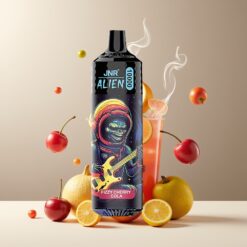 JNR Alien 10000 Puffs Fizzy Kirsebær Cola Norge Grossist – 850mAh, Type-C, LED