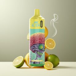 JNR Alien 10000 Puffs Norge Grossist Disposable Vape Sitron & Lime – 850mAh, Type-C, RGB