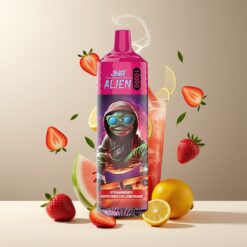 JNR Alien 10000 Puffs Norge Grossist – Jordbær Vannmelon Lemonade, 850mAh, Type-C, RGB-LED