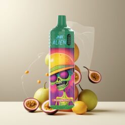 JNR Alien 10000 Puffs Norge Grossist – Pasjonsfrukt – 850mAh, Type-C, RGB