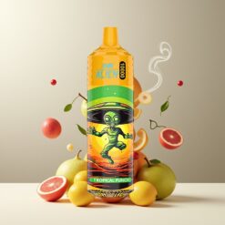 JNR Alien 10000 Puffs Norge Grossist - Tropisk Punch, 850mAh, 20ml, Type-C, RGB