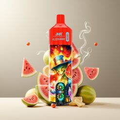 JNR Alien Max 18000 Puffs Norge grossist Disposable Vape Vannmelon Is (Smart LED, Dual Mesh Coil, 28ml E-liquid, Type-C)