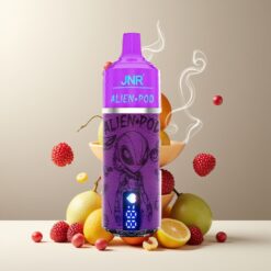 JNR Alien Pod 13000 Puffs Norge Grossist – Blandede Bær – 20ml E-væske, 850mAh, Type-C, 10PK