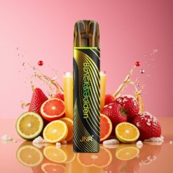 JNR Black&Golden 800 Puffs Engangs Vape Norge grossist – 550mAh, 2ml, 2% Nikotin, TPD