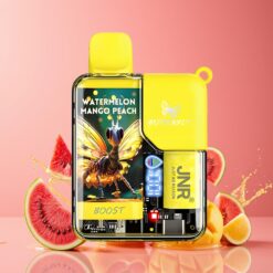 JNR Butterfly 8500 Puffs Norge Grossist Engangs Vape Vannmelon Mango Fersken – 15ml, 1200mAh, Digital Display
