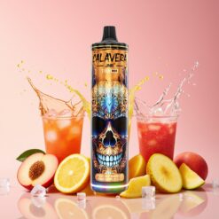 JNR Calavera 11000 Puffs Norge grossist Disposable Vape Fersken Mango Ananas Is Type-C 850mAh 21ml