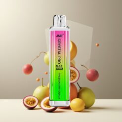 JNR Crystal Pro Max 5000 Puffs Norge Grossist – Passionfrukttygge (1400mAh, 12ml, 10stk/pakke)