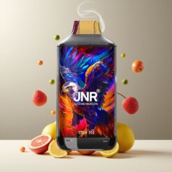 JNR Falcon 16000 Puffs Engangs Vape Cola Is Norge Grossist – 22ml, 850 mAh, Dual Mesh Coil, Type C & Lightning, Smart LED, 0%/2% Nikotin