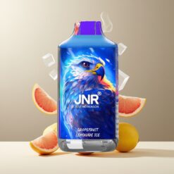JNR Falcon 16000 Puffs Norge grossist Disposable Vape Grapefrukt Lemonade Is – 22ml, 850mAh, Dual Mesh Coil, Type C/Lightning, Smart LED, 0%/2% Nikotin