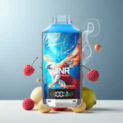 JNR Falcon X 18000 Puffs Norge Grossist – Blå Bringebær Kirsebær – 24ml, 750mAh, Type-C, Digital Skjerm