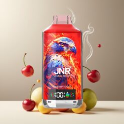 JNR Falcon X 18000 Puffs Norge Grossist Disposable Vape Kirsebær – 24ml, 750mAh, Type-C, Digital Skjerm
