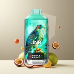 JNR Falcon X 18000 Puffs Norge Grossist Disposable Vape Pasjonsfrukt Kiwi – 24ml, 750mAh, Type-C, Digital Display, Dual Mesh Coil