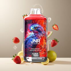 JNR Falcon X⁺ 28000 Norge Grossist Disposable Vape Jordbær Vannmelon Is 28000 Puffs 950mAh Justerbar Luftstrøm