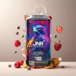 JNR Falcon X⁺ 28000 Norge Grossist Engangs Vape Bjørnebær Rød Bringebær – 28000 Puffs, 950mAh, Justerbar Luftstrøm, 2% Nikotin