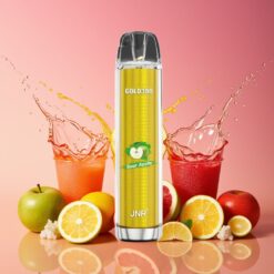 JNR Glod380 6000 Puffs Norge Grossist Disposable Vape Sur Eple (13ml, 1500mAh, 0%/2%/5%)