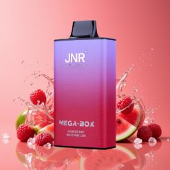 JNR Mega Box 25000 Puffs Engangs Vape Bringebær Vannmelon Norge Grossist – 30ml, 850mAh, Type-C