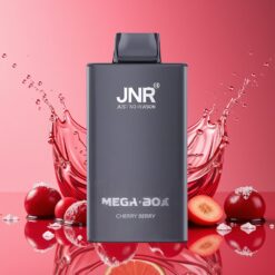 JNR Mega Box 25000 Puffs Norge Grossist – 30ml, 850mAh, Type-C, Kirsebær/Bær