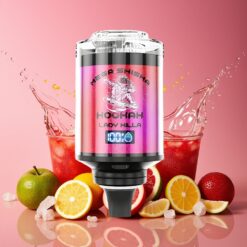 JNR Mega Shisha Hookah 100K Desktop Norge Grossist – 100 000 puffs, 60ml, 2200mAh, Type-C, 2% nikotin