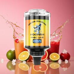 JNR Mega Shisha Hookah Norge Grossist – 100K Puffs, 60ml, 2200mAh, Type-C, Smart Skjerm