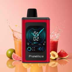 JNR PhoneVape 30000 puffs Norge grossist Disposable Vape Fersken Mango Vannmelon – 850mAh Type-C, Turbo Mode, App Styrt, 2%/5% Nikotin