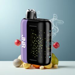 JNR Plus-X 26000 Puffs Norge Grossist – Blå Brzz Kirsebær – 28ml, 850 mAh, Type-C, 3D Skjerm