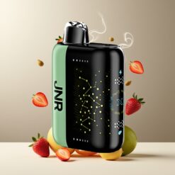 JNR Plus-X 26000 Puffs Norge Grossist Disposable Vape Jordbær Kiwi – 28ml, 2%, Dual Mesh Coil, Type-C, 3D Skjerm