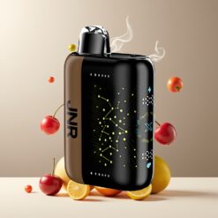 JNR Plus-X 26000 Puffs Norge grossist Fizzy Kirsebær Cola – 850mAh, 28ml, 2% Nikotin, Dual Mesh Coil, Type-C, 3D Skjerm
