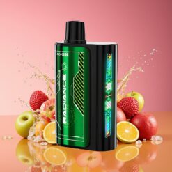 JNR Radiance 31000 Puffs Engangs Vape Dobbel Eple Norge Grossist – 28ml, 2% Nikotin, 950 mAh