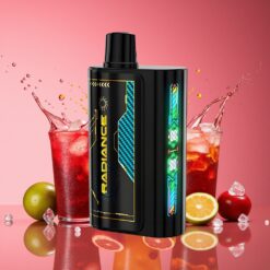 JNR Radiance 31000 Puffs Norge Grossist: Fizzende Kirsebær Cola – 28ml, 2% Nikotin, 950 mAh, Type-C