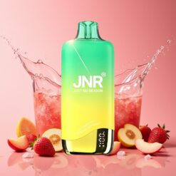 JNR Rainbow 10500 Puffs Engangs Enebær Norge Grossist – Jordbær Ferskenmynte, 18ml, 600mAh, Type-C