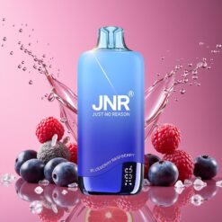 JNR Rainbow 10500 Puffs Engangs Vape Blåbær Bringebær Norge grossist – 600mAh, 18ml, Type-C