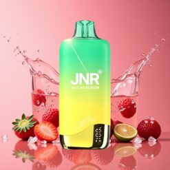 JNR Rainbow 10500 Puffs Engangs Vape Jordbær Bringebær Mynte Norge grossist – 18ml, 600mAh, USB-C