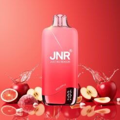 JNR Rainbow 10500 Puffs Engangs Vape Rødt Eple Norge Grossist – 18ml, 600mAh, USB-C