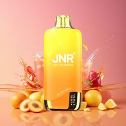 JNR Rainbow 10500 Puffs Engangsvape Mango & Fersken (600mAh, 18ml, USB-C, Norge grossist)