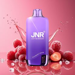 JNR Rainbow 10500 Puffs Norge Grossist Engangs Vape Bringebær Druemesh 0,8ohm 18ml 600mAh USB-C